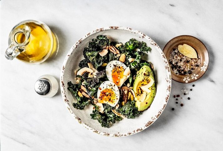 egg-based diet menu
