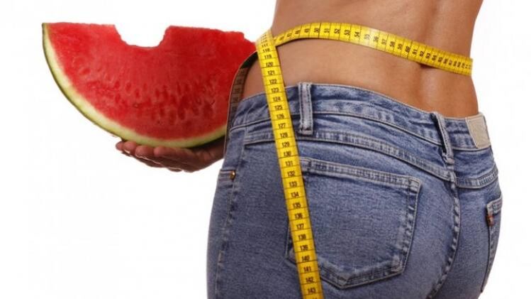 lose weight on a watermelon diet